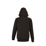 Kinder-Kapuzenjacke aus Baumwolle, 260 g/m2, SOL'S Stone Kids farbe schwarz Rückansicht