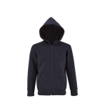 Kinder-Kapuzenjacke aus Baumwolle, 260 g/m2, SOL'S Stone Kids farbe marineblau