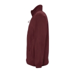 Fleecejacke aus Polyester bedrucken, 300 g/m2, SOL'S North farbe bordeaux seitliche Ansicht