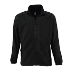 Fleecejacke aus Polyester bedrucken, 300 g/m2, SOL'S North farbe schwarz