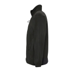 Fleecejacke aus Polyester bedrucken, 300 g/m2, SOL'S North farbe schwarz seitliche Ansicht