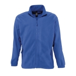 Fleecejacke aus Polyester bedrucken, 300 g/m2, SOL'S North farbe köngisblau dritte Ansicht