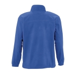 Fleecejacke aus Polyester bedrucken, 300 g/m2, SOL'S North farbe köngisblau Rückansicht