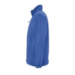 Fleecejacke aus Polyester bedrucken, 300 g/m2, SOL'S North farbe köngisblau seitliche Ansicht