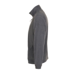 Fleecejacke aus Polyester bedrucken, 300 g/m2, SOL'S North farbe grau mamoriert seitliche Ansicht