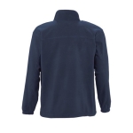 Fleecejacke aus Polyester bedrucken, 300 g/m2, SOL'S North farbe dunkelblau Rückansicht