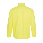 Fleecejacke aus Polyester bedrucken, 300 g/m2, SOL'S North farbe neongelb Rückansicht