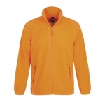 Fleecejacke aus Polyester bedrucken, 300 g/m2, SOL'S North farbe neonorange