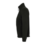 Fleecejacke für Damen aus Polyester bedrucken, 300 g/m2, SOL'S North farbe schwarz seitliche Ansicht