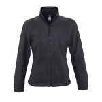 Fleecejacke für Damen aus Polyester bedrucken, 300 g/m2, SOL'S North farbe dunkelgrau