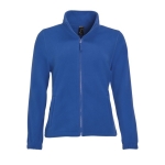 Fleecejacke für Damen aus Polyester bedrucken, 300 g/m2, SOL'S North farbe köngisblau dritte Ansicht