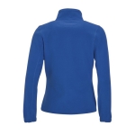 Fleecejacke für Damen aus Polyester bedrucken, 300 g/m2, SOL'S North farbe köngisblau Rückansicht