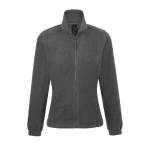 Fleecejacke für Damen aus Polyester bedrucken, 300 g/m2, SOL'S North farbe grau mamoriert