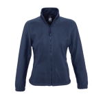 Fleecejacke für Damen aus Polyester bedrucken, 300 g/m2, SOL'S North farbe dunkelblau