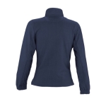 Fleecejacke für Damen aus Polyester bedrucken, 300 g/m2, SOL'S North farbe dunkelblau Rückansicht