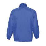 Günstige wasserdichte Unisex-Windjacke, 210 g/m2, SOL'S Surf farbe köngisblau Rückansicht