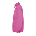 Günstige wasserdichte Unisex-Windjacke, 210 g/m2, SOL'S Surf farbe pink seitliche Ansicht