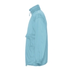 Günstige wasserdichte Unisex-Windjacke, 210 g/m2, SOL'S Surf farbe hellblau seitliche Ansicht