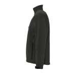 Softshell Jacke bedrucken aus Polyester, 340 g/m2, SOL'S Relax farbe schwarz seitliche Ansicht