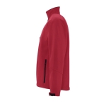 Softshell Jacke bedrucken aus Polyester, 340 g/m2, SOL'S Relax farbe rot seitliche Ansicht