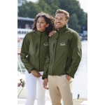 Softshell Jacke bedrucken aus Polyester, 340 g/m2, SOL'S Relax farbe dunkelgrau