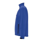 Softshell Jacke bedrucken aus Polyester, 340 g/m2, SOL'S Relax farbe köngisblau seitliche Ansicht