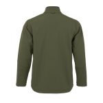 Softshell Jacke bedrucken aus Polyester, 340 g/m2, SOL'S Relax farbe militärgrün Rückansicht