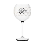 Mehrweg-Glas für Wein oder Gin Tonic, Logo im Rundum-Druck, 650 ml farbe transparent