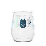 Stilvolles Champagnerglas mit Logo im Rundum-Druck für Events, 220 ml