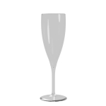 Stilvolles Champagnerglas mit Logo im Rundum-Druck für Events, 220 ml