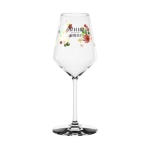 Stilvolles Champagnerglas mit Logo im Rundum-Druck für Events, 220 ml