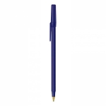 Kuli der Marke BIC mit blauer Tinte als hochwertiges Werbegeschenk farbe marineblau