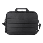 Laptoptasche aus recyceltem RPET mit gepolstertem Innenfach, 15” farbe schwarz erste Ansicht