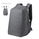 Reflektierender Laptoprucksack mit Diebstahlschutz für Kunden, 15''