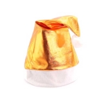 Weihnachtsmütze aus Polyester in Gold oder Silber, Santa Shiny farbe gold fünfte Ansicht