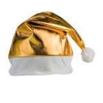 Weihnachtsmütze aus Polyester in Gold oder Silber, Santa Shiny farbe gold fünfte Ansicht