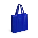 Non-Woven-Tasche mit mattem Finish und Laminierung, 110 g/m2 farbe blau erste Ansicht