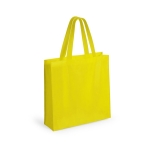 Non-Woven-Tasche mit mattem Finish und Laminierung, 110 g/m2 farbe gelb erste Ansicht