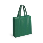 Non-Woven-Tasche mit mattem Finish und Laminierung, 110 g/m2 farbe grün erste Ansicht