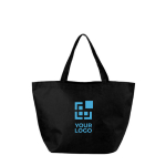 Mehrzweck Non-Woven-Tasche als Merchandising bedrucken, 80 g/m2 Ansicht mit Druckbereich