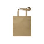 Non-Woven-Tasche im Naturlook mit langen Henkeln, 80 g/m2 farbe braun erste Ansicht