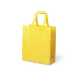 Solide Non-Woven-Tasche in matter Farbe, Kragkraft: 15 kg, 110 g/m2 farbe gelb erste Ansicht