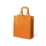 Solide Non-Woven-Tasche in matter Farbe, Kragkraft: 15 kg, 110 g/m2 farbe orange erste Ansicht