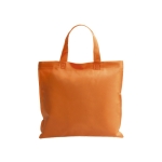 Farbige Non-Woven-Tasche mit kurzen Henkeln, 80 g/m2 farbe orange erste Ansicht