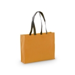 Stabile Non-Woven-Tasche in lebendigen Farben, 100 g/m2 farbe orange erste Ansicht