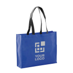 Stabile Non-Woven-Tasche in lebendigen Farben, 100 g/m2 Ansicht mit Druckbereich