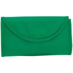 Faltbare Non-Woven-Tasche mit Klettverschluss, 80 g/m2 farbe grün