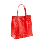 Stabile laminierte Non-Woven-Tasche, Tragkraft: 7 kg, 160 g/m2 farbe rot erste Ansicht