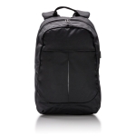 Laptoprucksack aus Polyester-600D mit USB-Port für Powerbank, 15” farbe schwarz zweite Ansicht