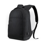 Widerstandsfähiger Laptoprucksack mit Diebstahlschutz, 15'' farbe schwarz erste Ansicht